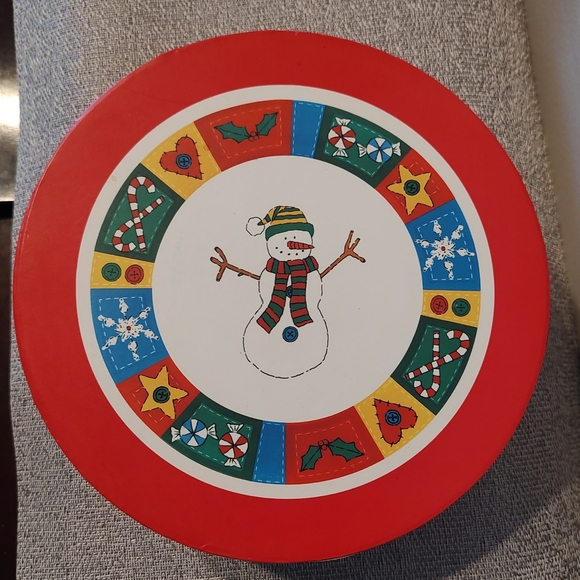 Set of 4 Snowman Country Christmas Plates - Picture 5 of 6